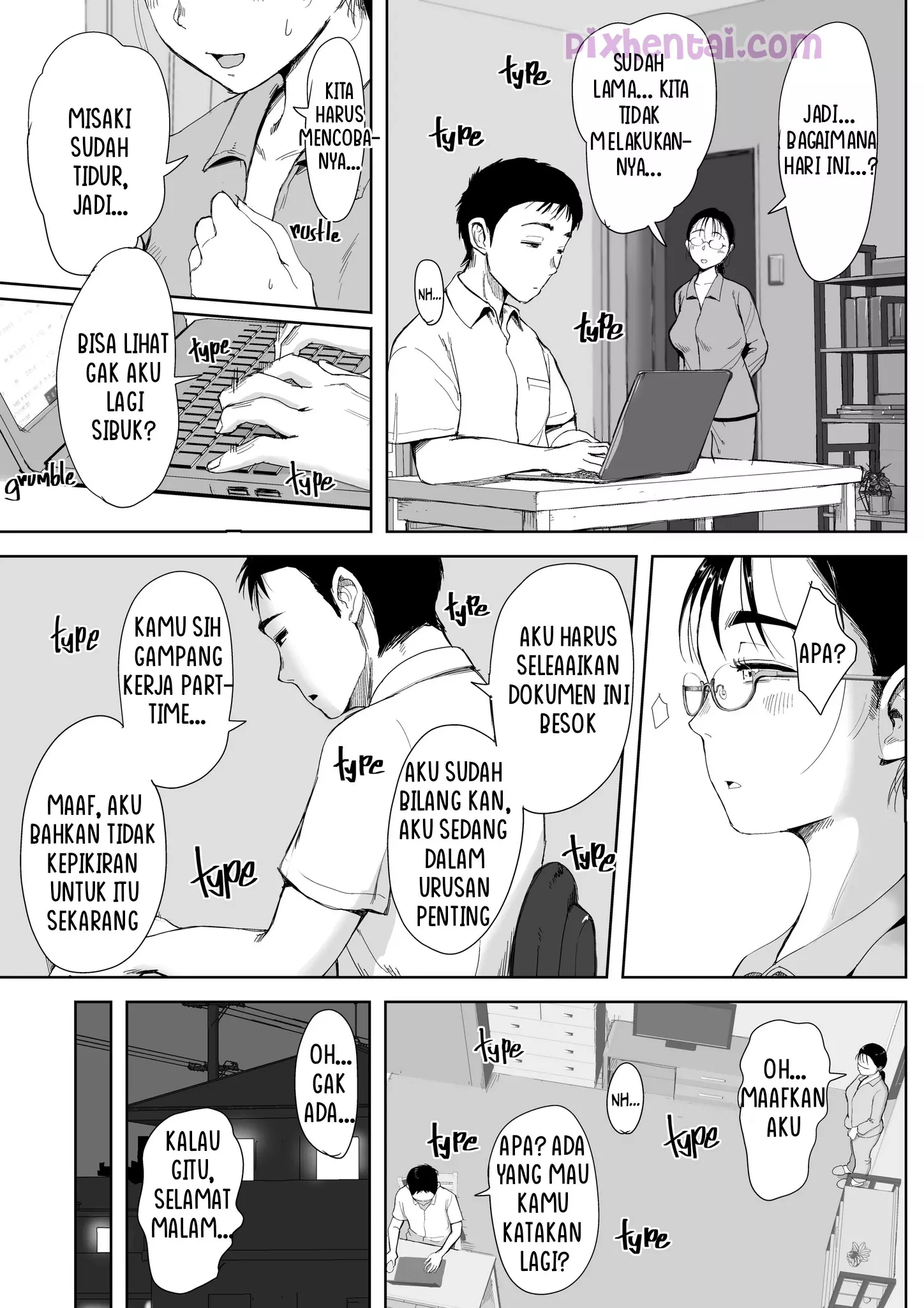 Komik hentai xxx manga sex bokep Boku to Jimuin no Fujita-san chapter 2 16